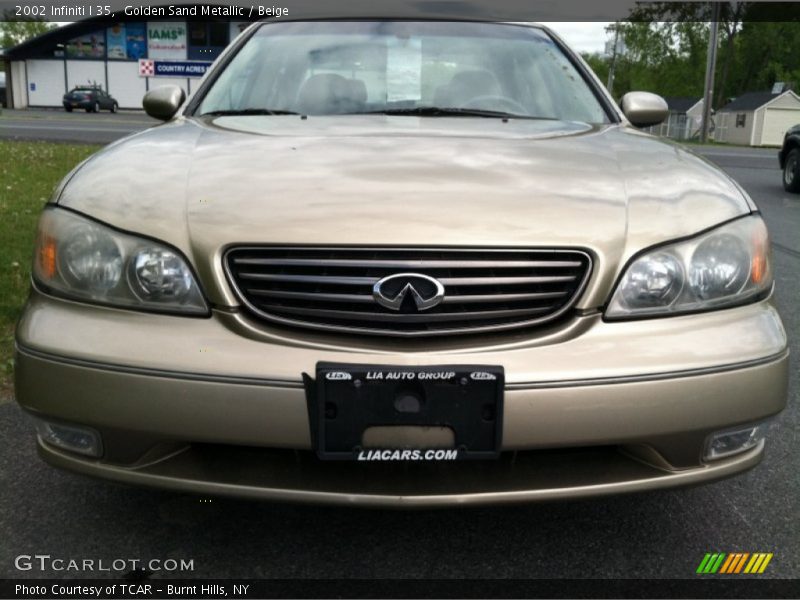 Golden Sand Metallic / Beige 2002 Infiniti I 35