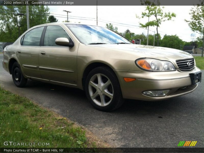 Golden Sand Metallic / Beige 2002 Infiniti I 35