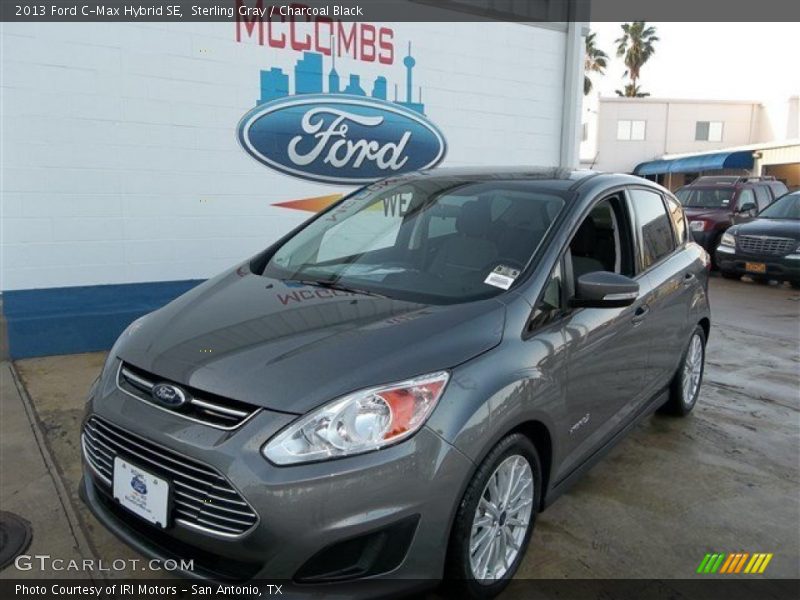 Sterling Gray / Charcoal Black 2013 Ford C-Max Hybrid SE