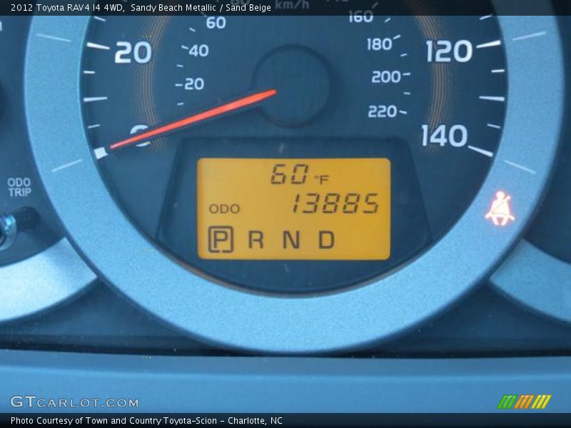 Sandy Beach Metallic / Sand Beige 2012 Toyota RAV4 I4 4WD
