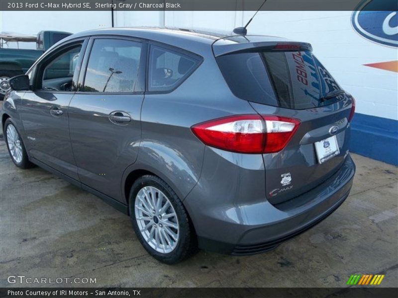 Sterling Gray / Charcoal Black 2013 Ford C-Max Hybrid SE