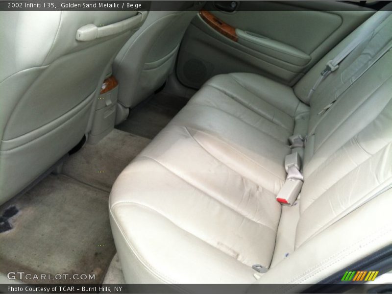 Rear Seat of 2002 I 35