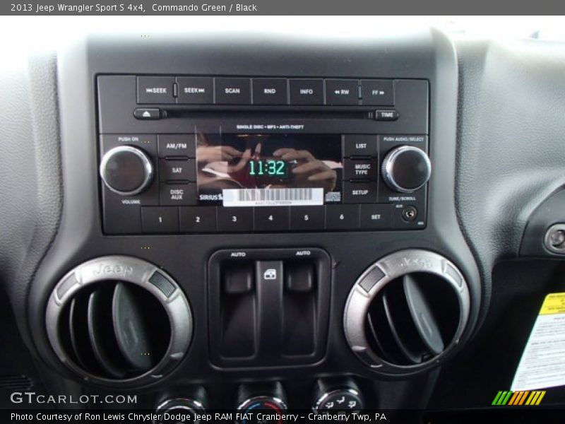 Audio System of 2013 Wrangler Sport S 4x4