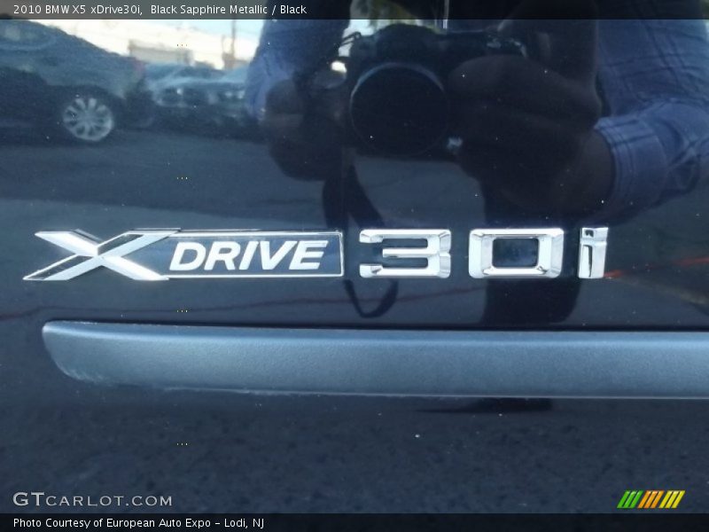 Black Sapphire Metallic / Black 2010 BMW X5 xDrive30i