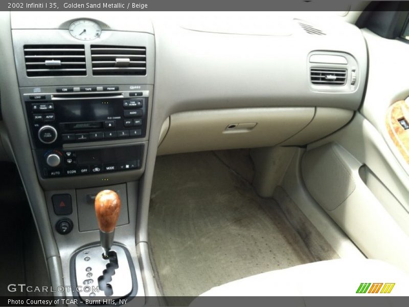 Golden Sand Metallic / Beige 2002 Infiniti I 35