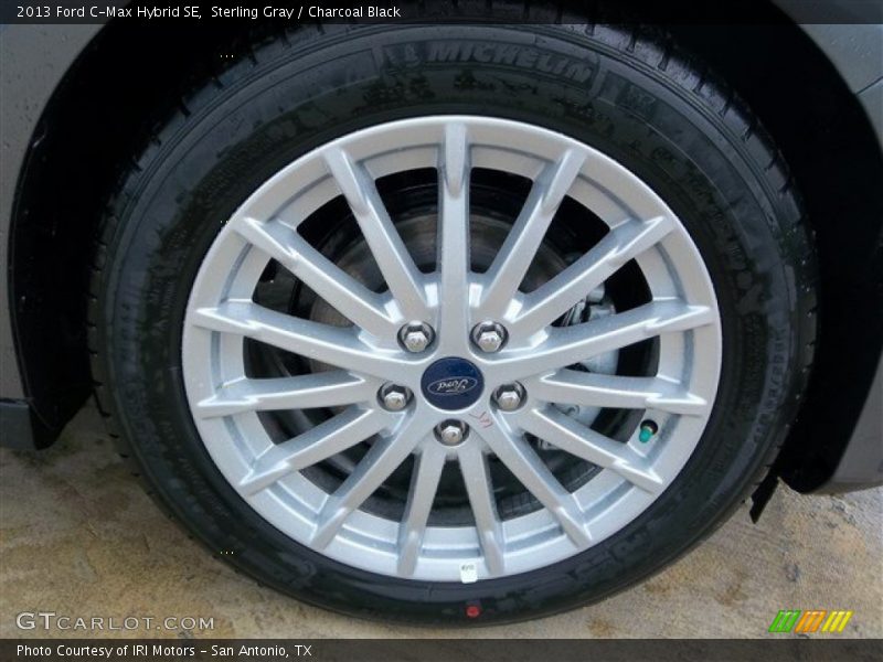 Sterling Gray / Charcoal Black 2013 Ford C-Max Hybrid SE