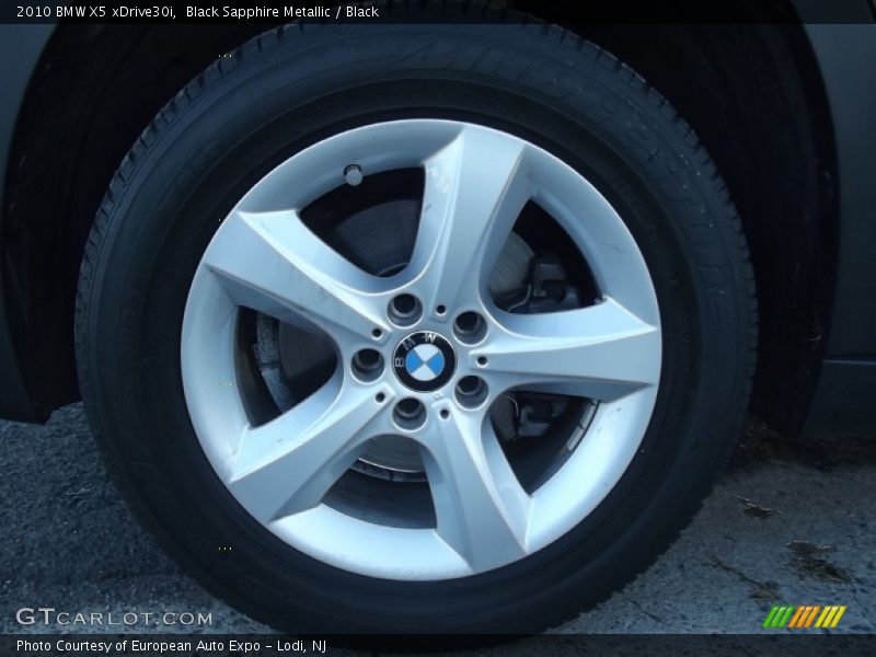 Black Sapphire Metallic / Black 2010 BMW X5 xDrive30i