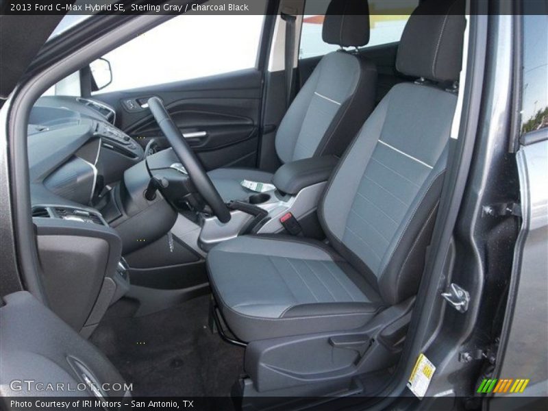 Sterling Gray / Charcoal Black 2013 Ford C-Max Hybrid SE