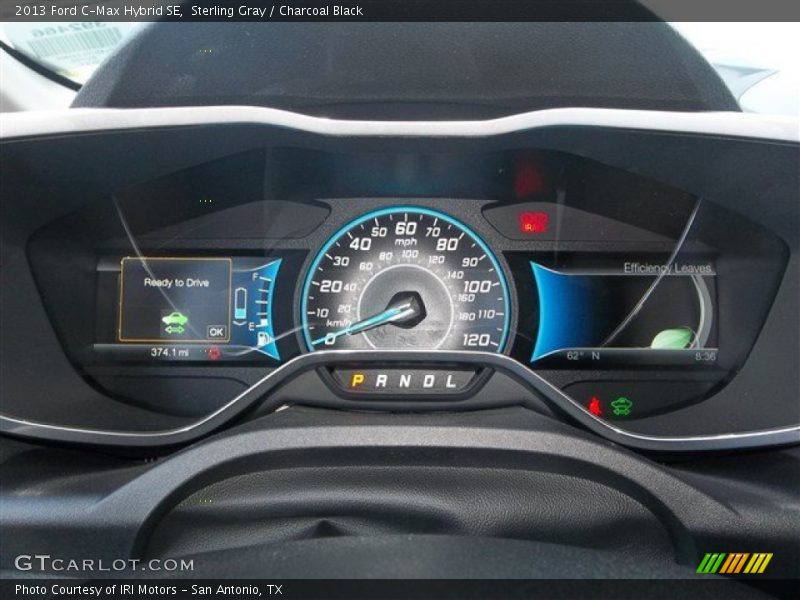 Sterling Gray / Charcoal Black 2013 Ford C-Max Hybrid SE