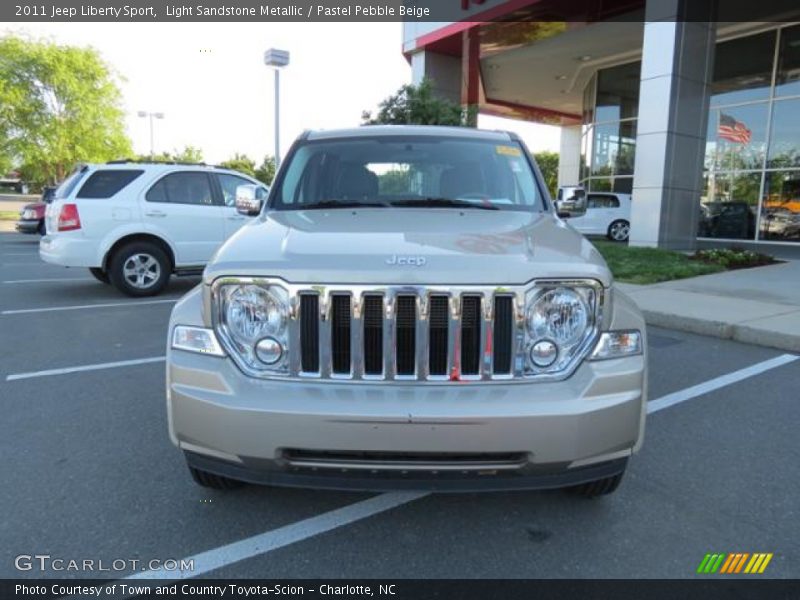 Light Sandstone Metallic / Pastel Pebble Beige 2011 Jeep Liberty Sport