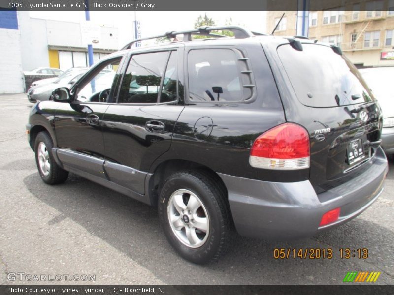 Black Obsidian / Gray 2005 Hyundai Santa Fe GLS
