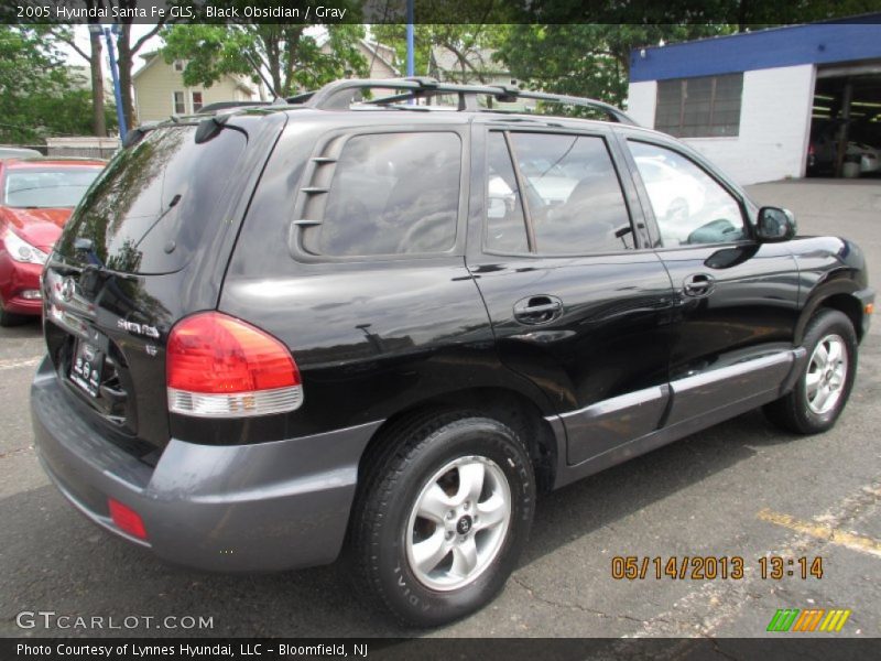 Black Obsidian / Gray 2005 Hyundai Santa Fe GLS