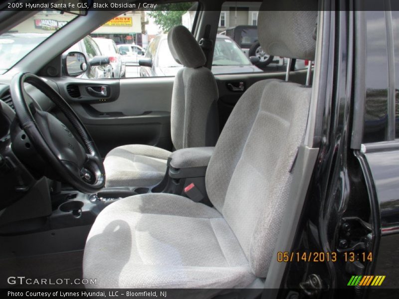 Black Obsidian / Gray 2005 Hyundai Santa Fe GLS
