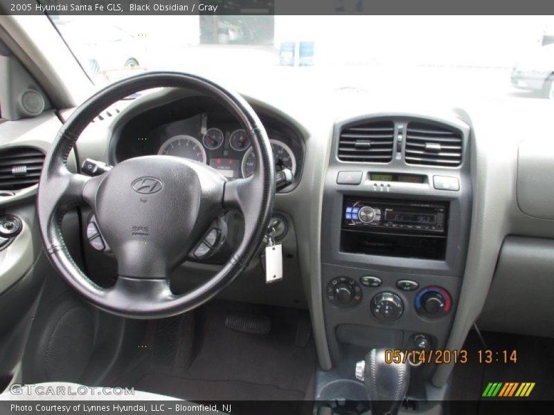 Black Obsidian / Gray 2005 Hyundai Santa Fe GLS