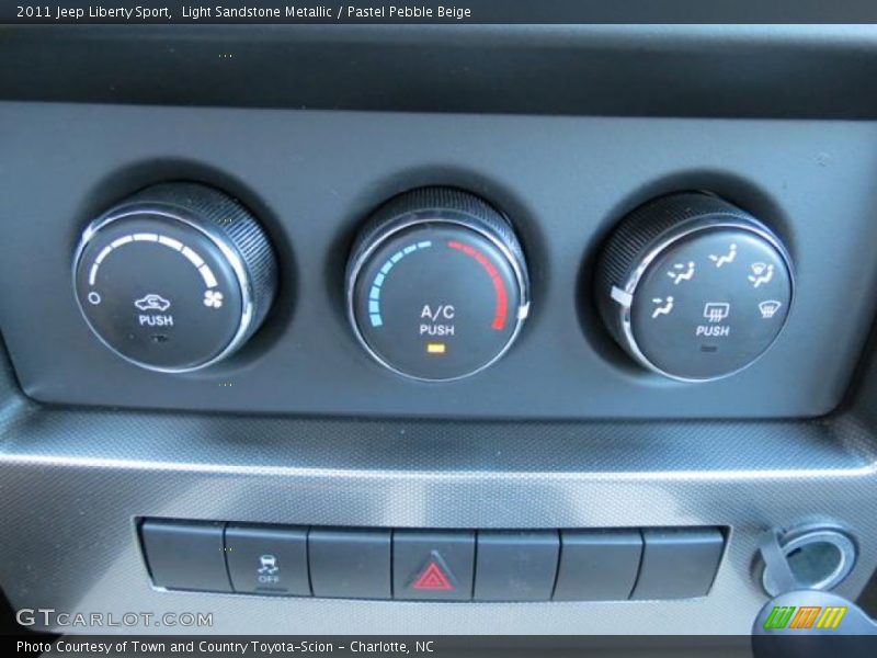 Controls of 2011 Liberty Sport