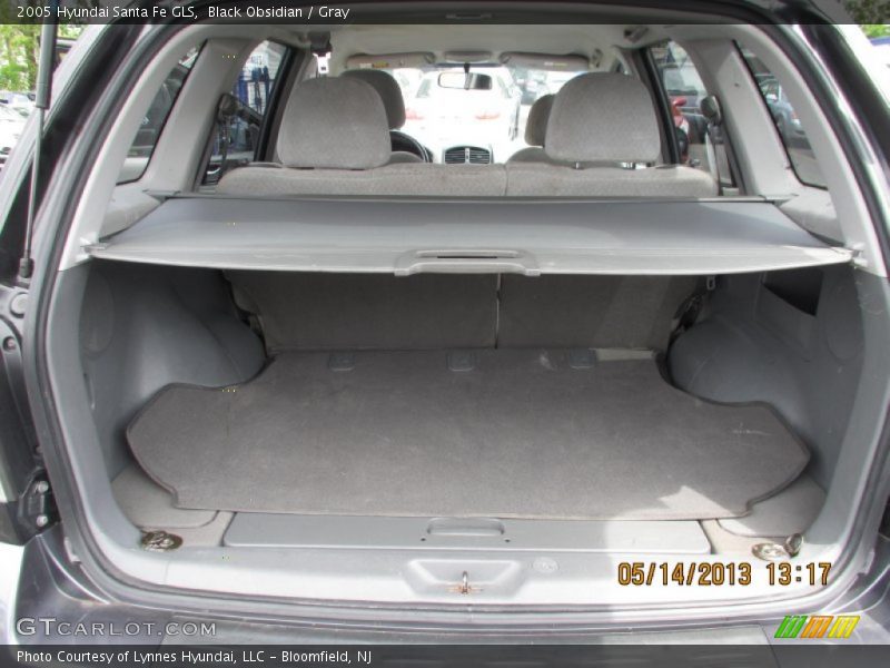 Black Obsidian / Gray 2005 Hyundai Santa Fe GLS