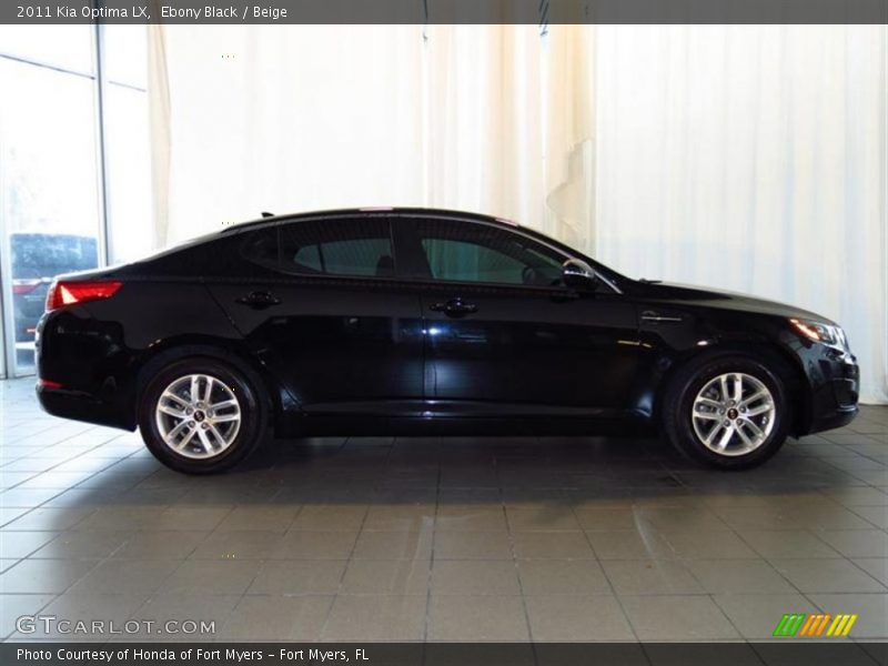 Ebony Black / Beige 2011 Kia Optima LX