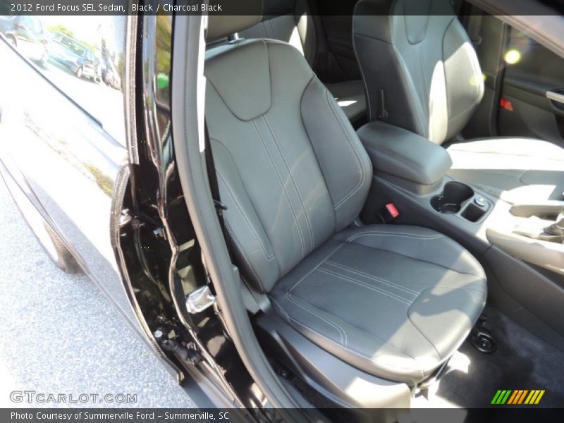 Black / Charcoal Black 2012 Ford Focus SEL Sedan