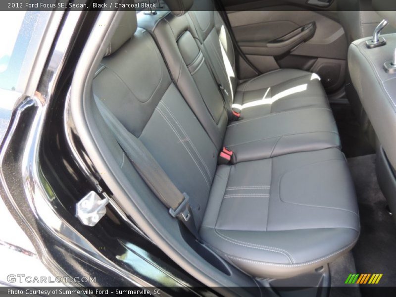 Black / Charcoal Black 2012 Ford Focus SEL Sedan