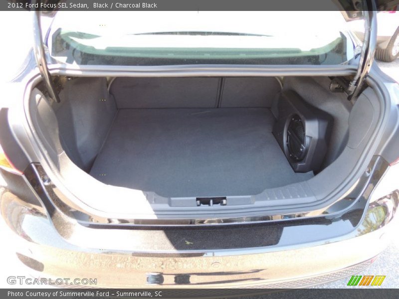 Black / Charcoal Black 2012 Ford Focus SEL Sedan