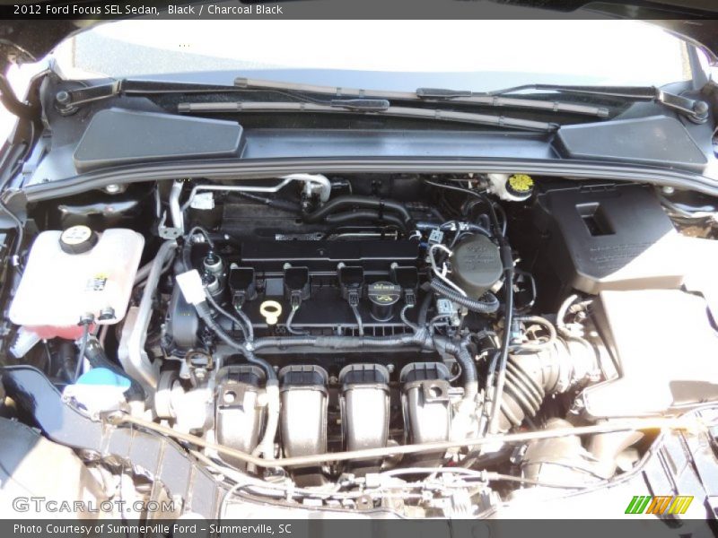 Black / Charcoal Black 2012 Ford Focus SEL Sedan