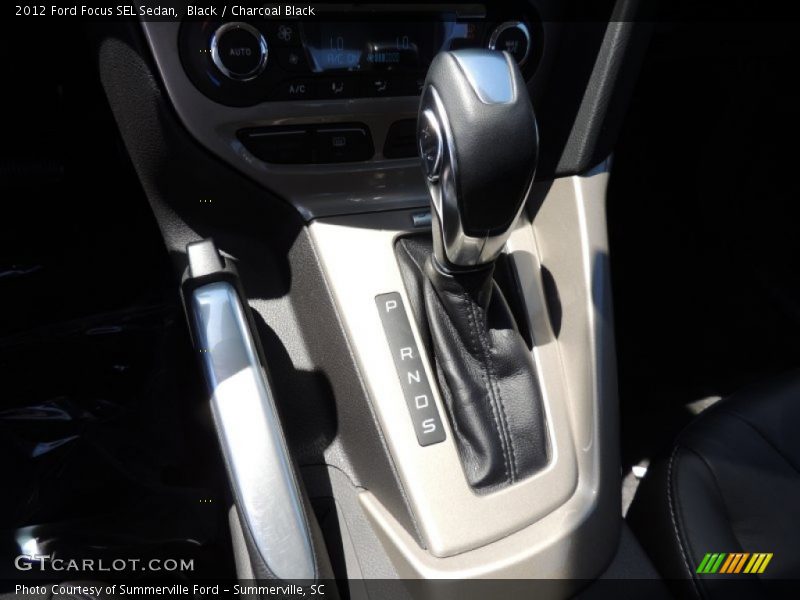 Black / Charcoal Black 2012 Ford Focus SEL Sedan