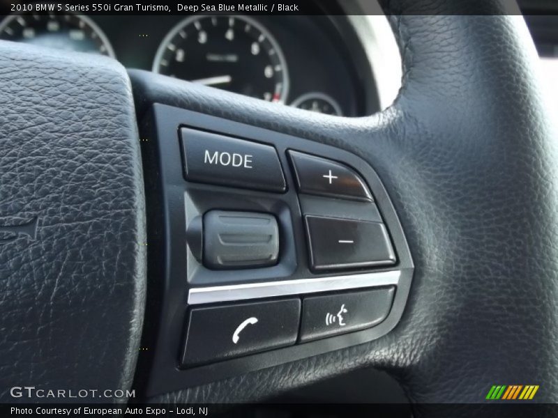 Controls of 2010 5 Series 550i Gran Turismo