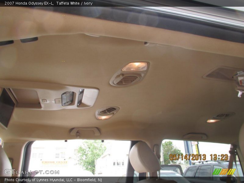 Taffeta White / Ivory 2007 Honda Odyssey EX-L