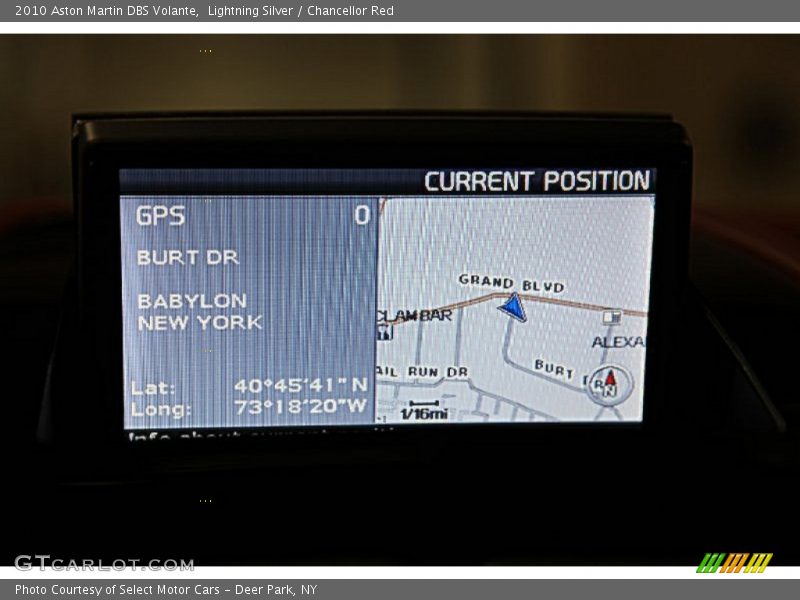 Navigation of 2010 DBS Volante