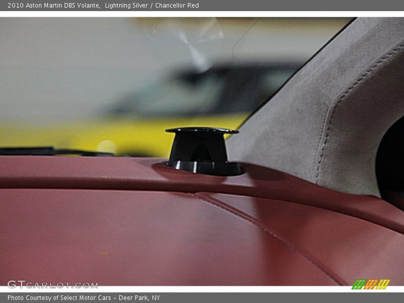 Lightning Silver / Chancellor Red 2010 Aston Martin DBS Volante