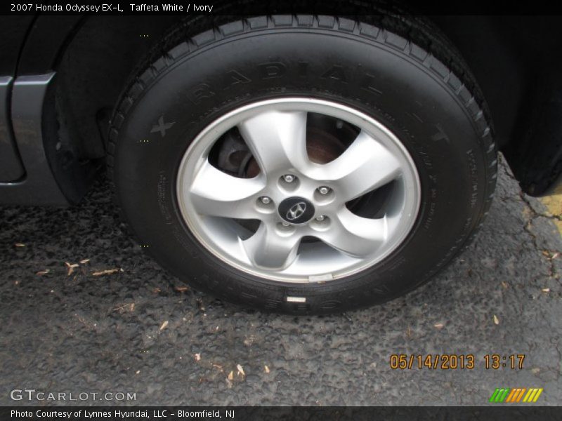 Taffeta White / Ivory 2007 Honda Odyssey EX-L