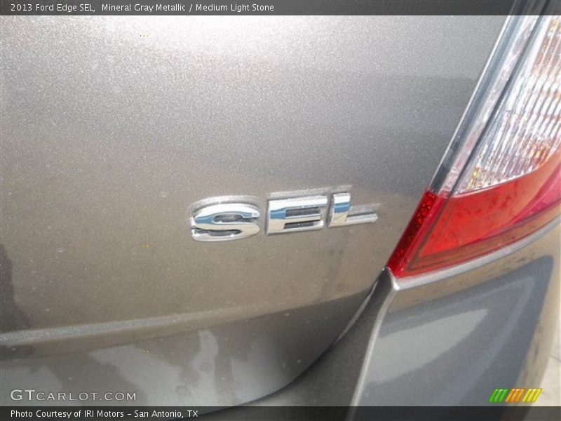 Mineral Gray Metallic / Medium Light Stone 2013 Ford Edge SEL