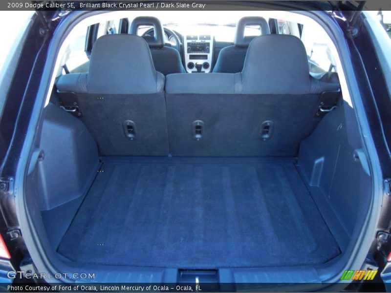 Brilliant Black Crystal Pearl / Dark Slate Gray 2009 Dodge Caliber SE