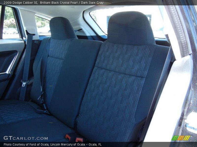Brilliant Black Crystal Pearl / Dark Slate Gray 2009 Dodge Caliber SE