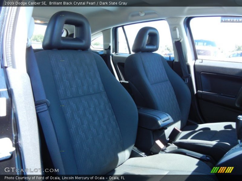 Brilliant Black Crystal Pearl / Dark Slate Gray 2009 Dodge Caliber SE