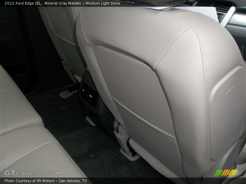 Mineral Gray Metallic / Medium Light Stone 2013 Ford Edge SEL