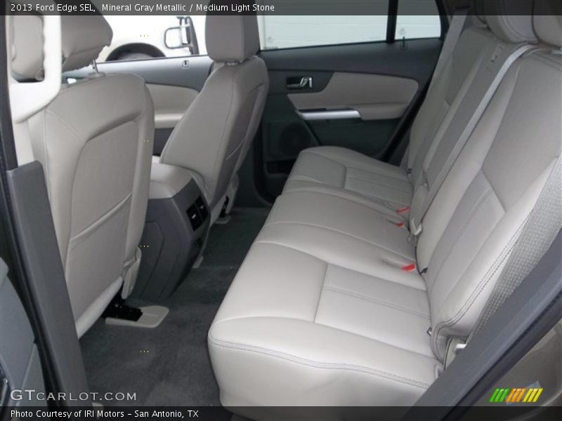 Mineral Gray Metallic / Medium Light Stone 2013 Ford Edge SEL