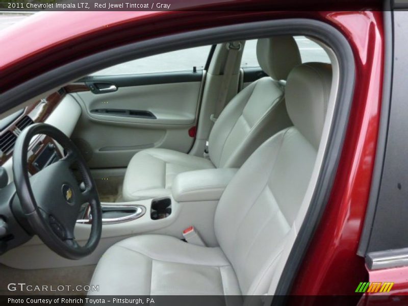 Red Jewel Tintcoat / Gray 2011 Chevrolet Impala LTZ
