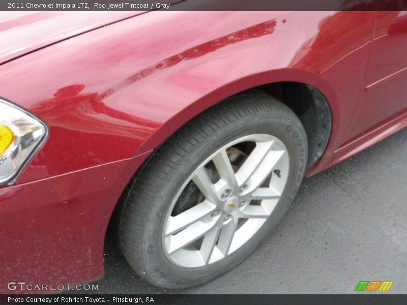 Red Jewel Tintcoat / Gray 2011 Chevrolet Impala LTZ