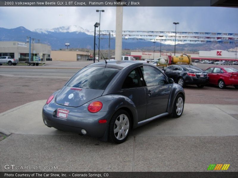 Platinum Grey Metallic / Black 2003 Volkswagen New Beetle GLX 1.8T Coupe