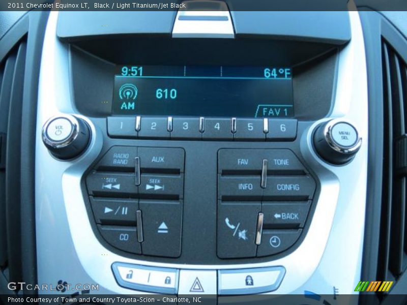 Controls of 2011 Equinox LT