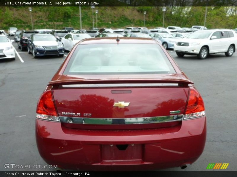 Red Jewel Tintcoat / Gray 2011 Chevrolet Impala LTZ