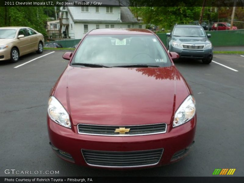 Red Jewel Tintcoat / Gray 2011 Chevrolet Impala LTZ