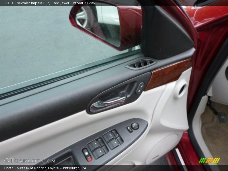 Red Jewel Tintcoat / Gray 2011 Chevrolet Impala LTZ