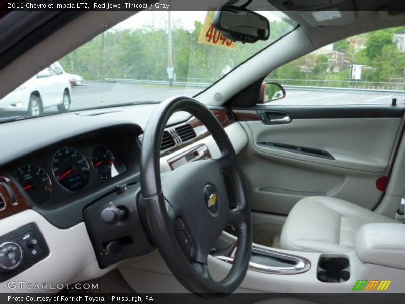 Red Jewel Tintcoat / Gray 2011 Chevrolet Impala LTZ