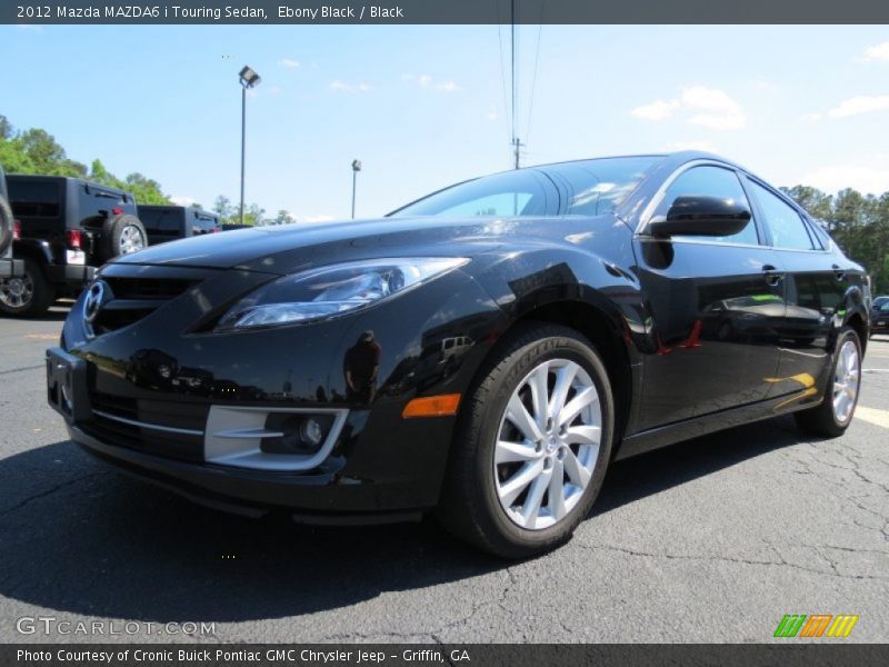 Ebony Black / Black 2012 Mazda MAZDA6 i Touring Sedan