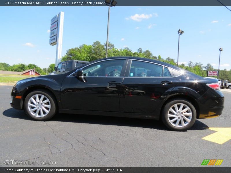 Ebony Black / Black 2012 Mazda MAZDA6 i Touring Sedan