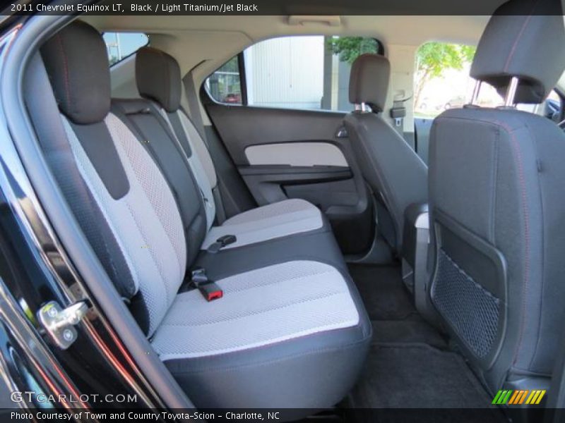 Rear Seat of 2011 Equinox LT