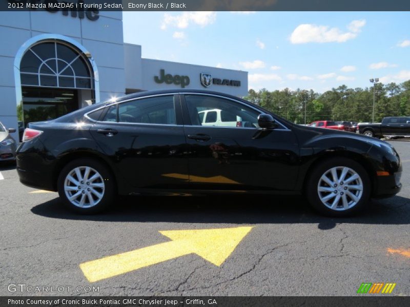 Ebony Black / Black 2012 Mazda MAZDA6 i Touring Sedan