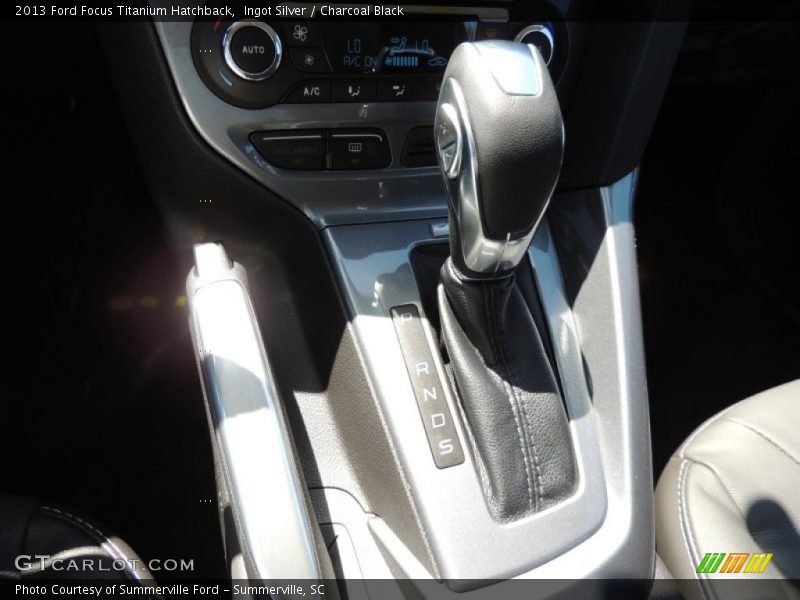 Ingot Silver / Charcoal Black 2013 Ford Focus Titanium Hatchback